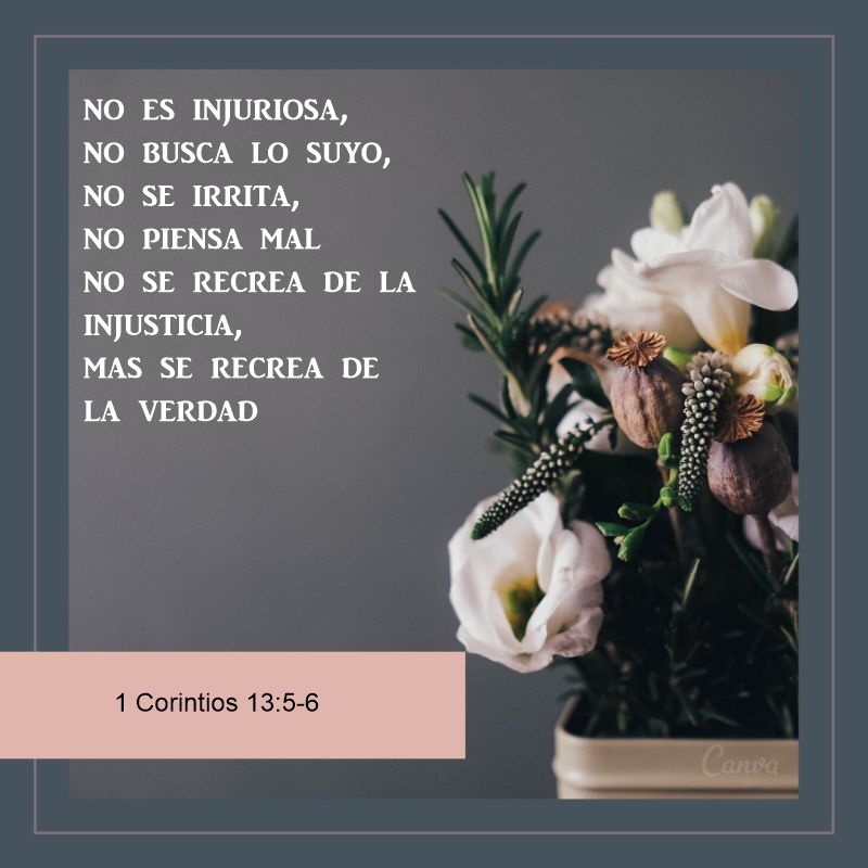 1 Corintios 13:5