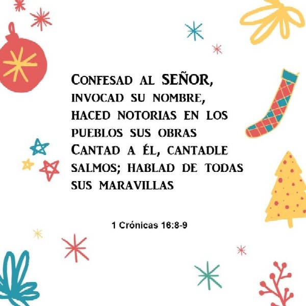 1 Crônicas 16:8-9