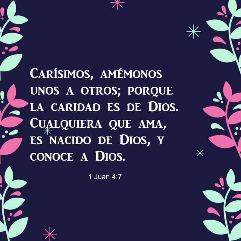 1 Juan 4:7