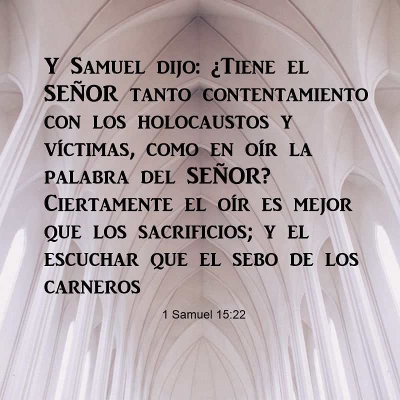 1 Samuel 15:22