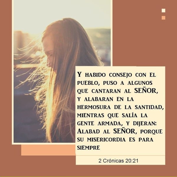 2 Crónicas 20:21