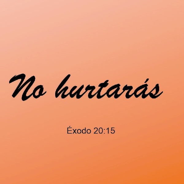 Éxodo 20:15