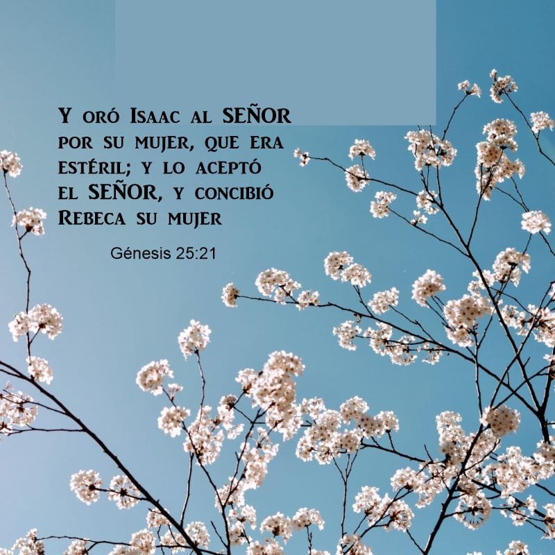 Génesis 25:21