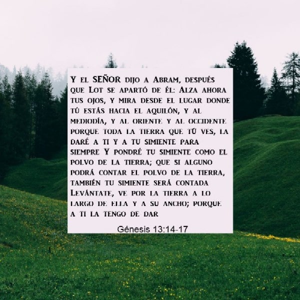 Génesis 13:14-17