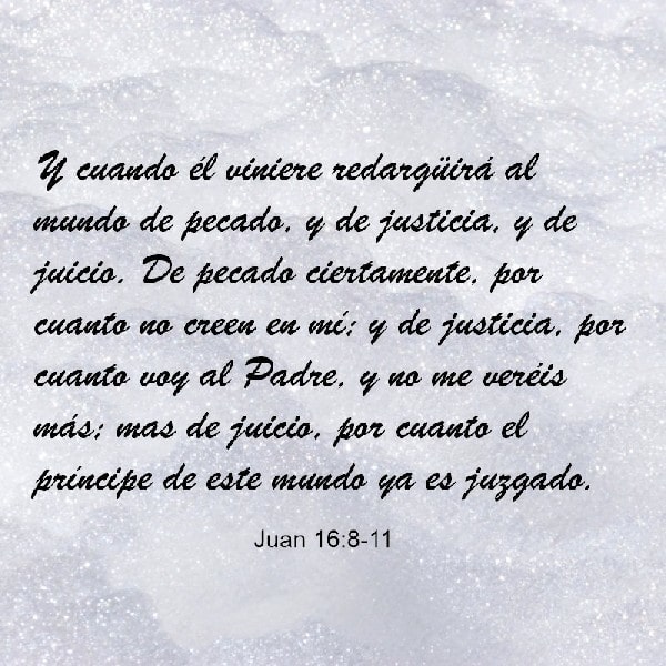 Juan 16:8-11
