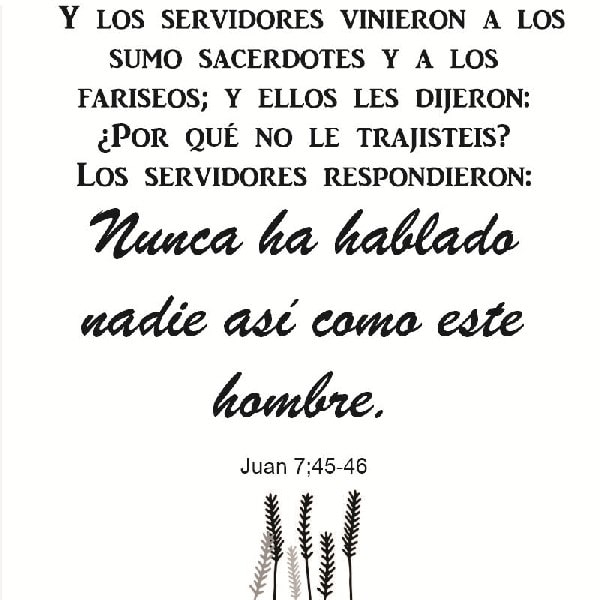 Juan 7:45-46