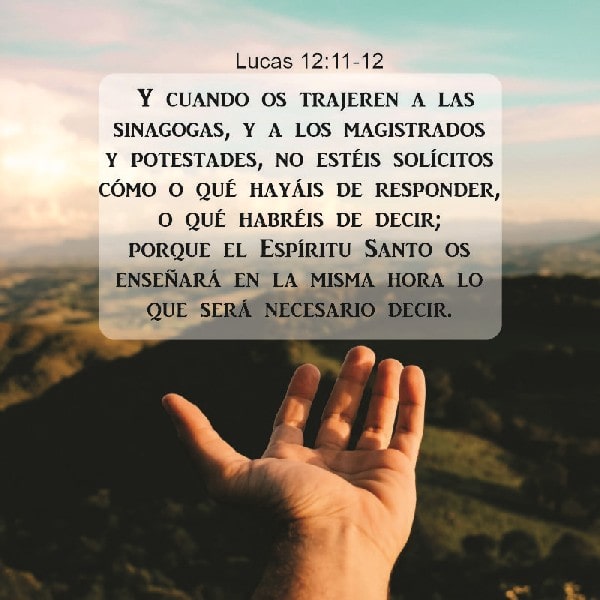 Lucas 12:11-12