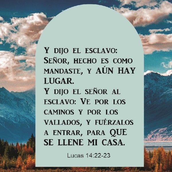 Lucas 14:22