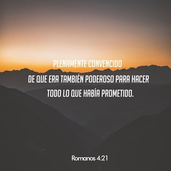 Romanos 4:21