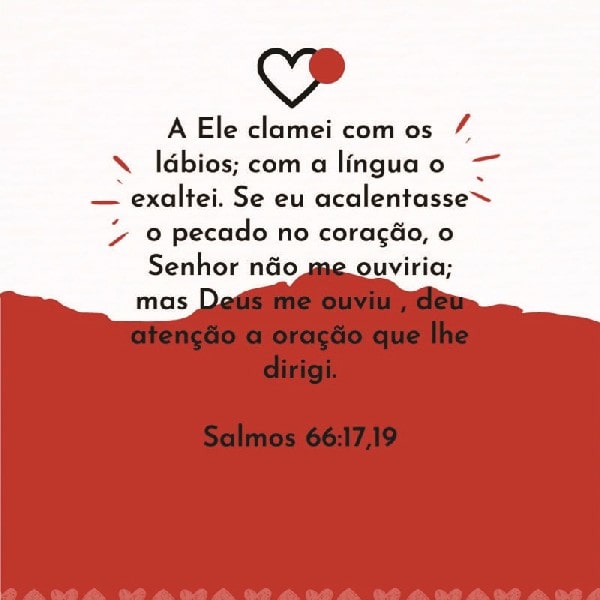 Salmos 66:17-19