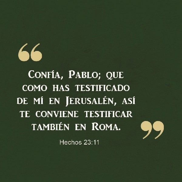 Hechos 23:11