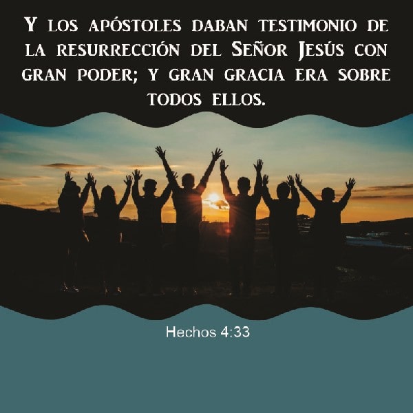 Hechos 4:33