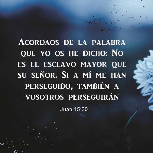 Juan 15:20