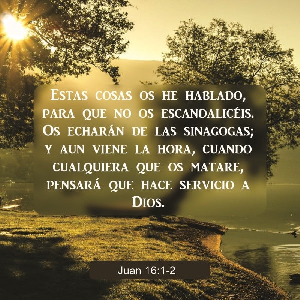 Juan 16:1-2