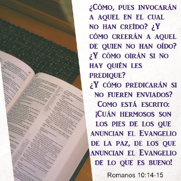 Romanos 10:14-15