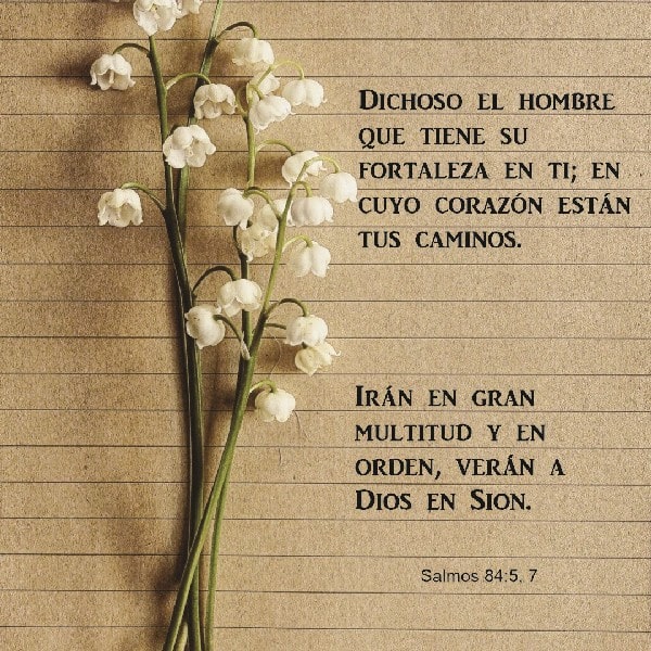 Salmos 84:5, 7