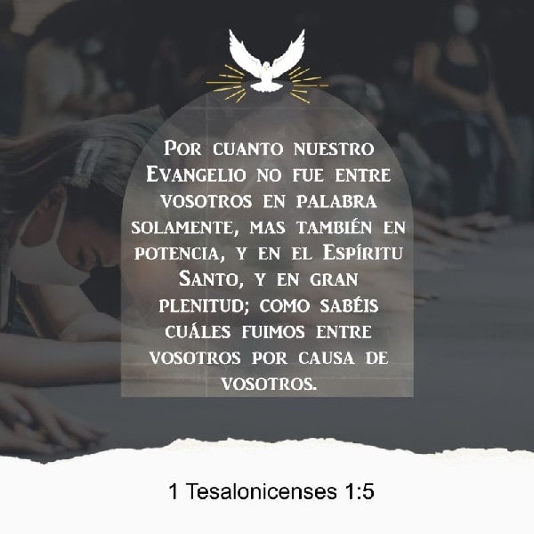 1 Tesalonicenses 1:5