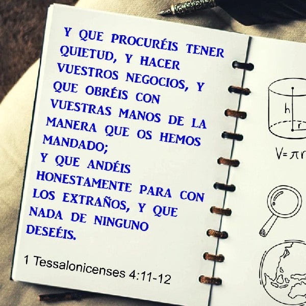 1 Tesalonicenses 4:11-12