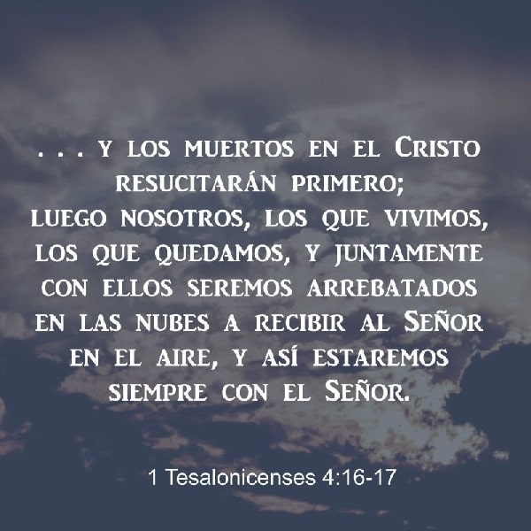 1 Tesalonicenses 4:16-17