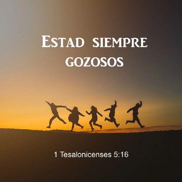 1 Tesalonicenses 5:16