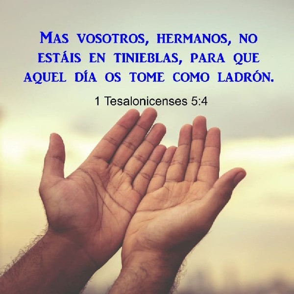 1 Tesalonicenses 5:4