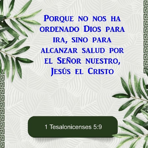 1 Tesalonicenses 5:9