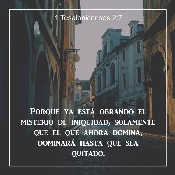 2 Tesalonicenses 2:7