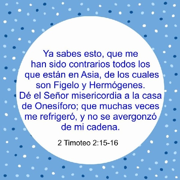 2 Timoteo 1:15-16