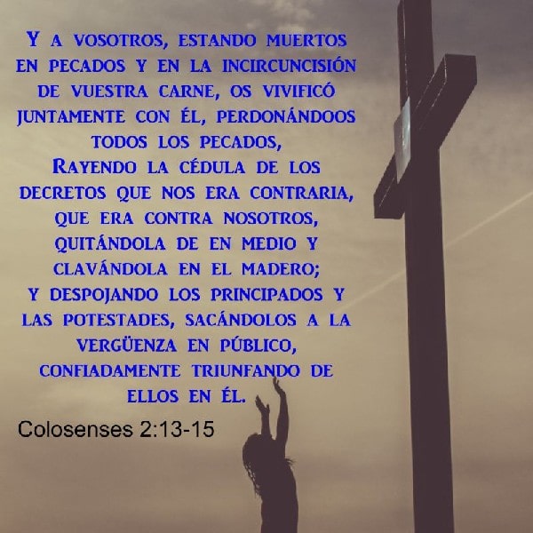 Colosenses 2:13-15