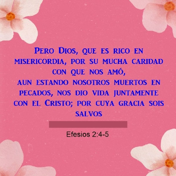 Efesios 2:4-5