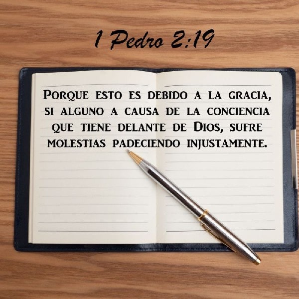 1 Pedro 2:19