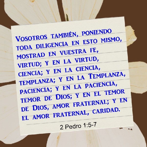 2 Pedro 1:5-7
