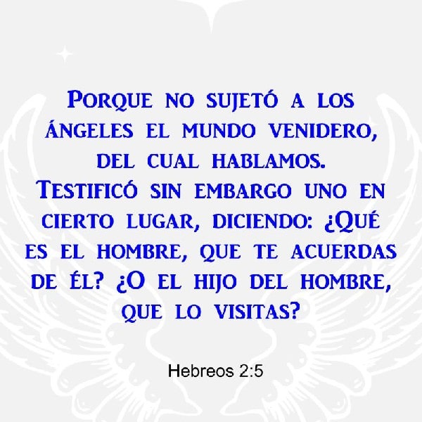 Hebreos 2:5-6