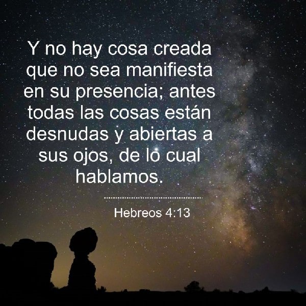 Hebreos 4:13