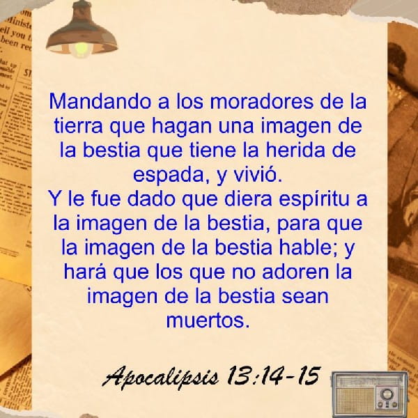 Apocalipsis 13:14-15
