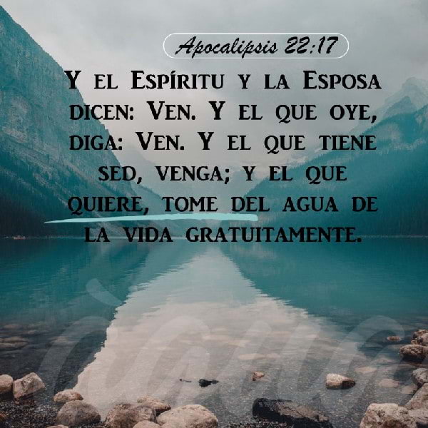 Apocalipsis 22:17