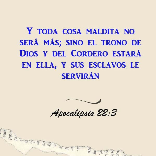 Apocalipsis 22:3-5