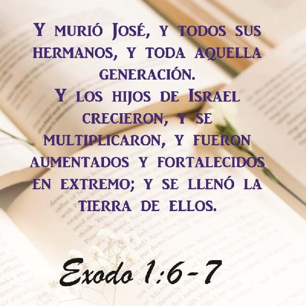 Éxodo 1:6-7