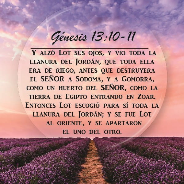 Génesis 13:10-13