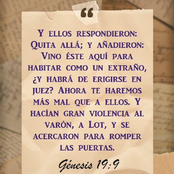 Génesis 19:9-14