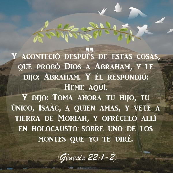 Génesis 22:1-2