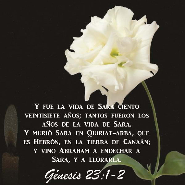 Génesis 23:1-2