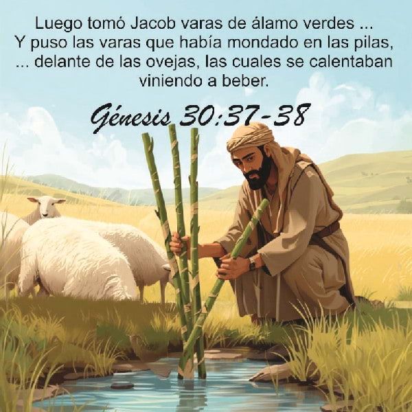 Génesis 30:37-38