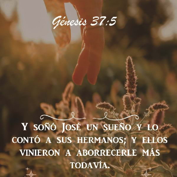 Génesis 37:5