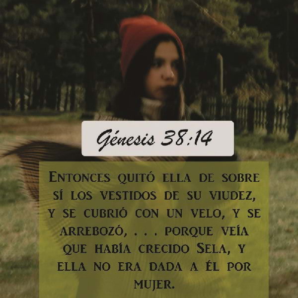 Génesis 38:14-19